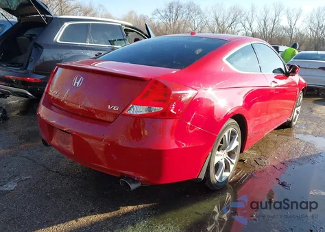 2011 Honda Accord 3.5 Ex-L из США, поврежденный, VIN 1HGCS2B80BA004098